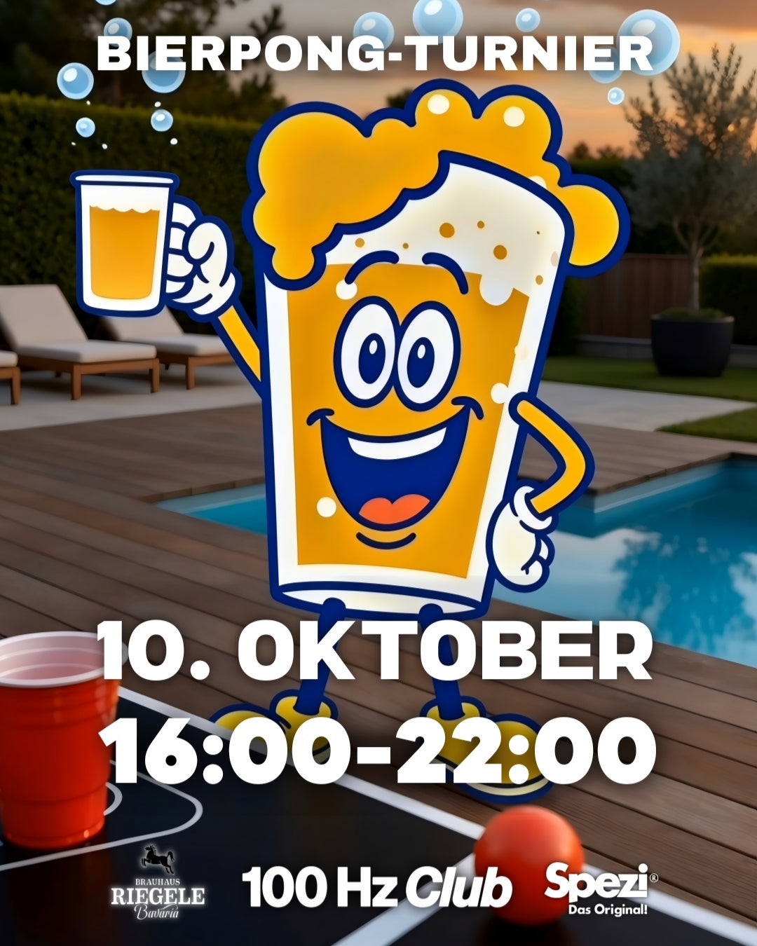 [10.10.26] 100Hz Bierpong-Turnier powered by Riegele