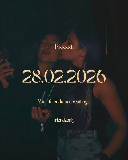 [28.02.26] friends.only - Daydrinking 14:00-21:00 Uhr