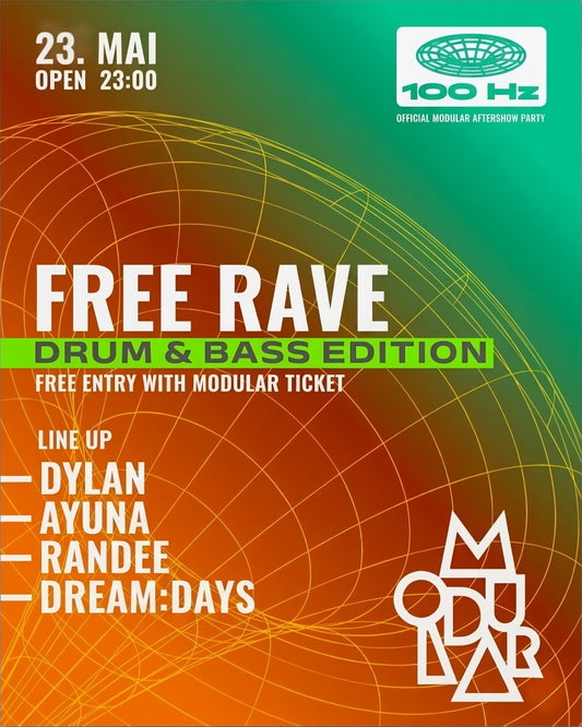 [23.05.26] MODULAR AFTERPARTY - FREE RAVE DRUM AND BASS EDITION