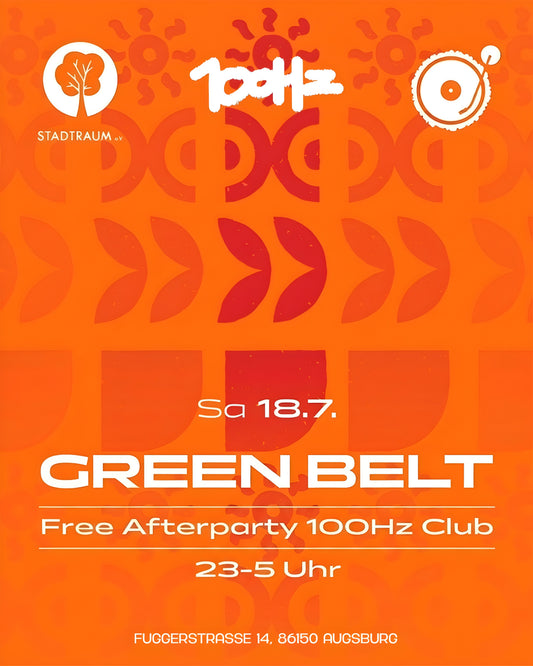[18.07.26] FREE Green Belt AFTERPARTY