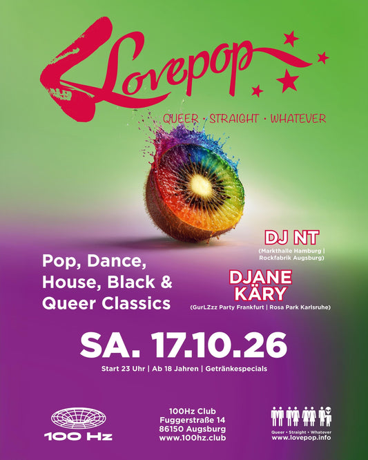 [17.10.26] LOVEPOP - Queer Clubbing